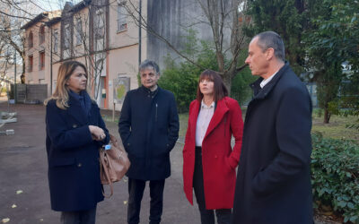 Visite de Mme Montoro-Sadoux, Vice Présidente au Thermalisme dans les 3 stations thermales ardéchoises